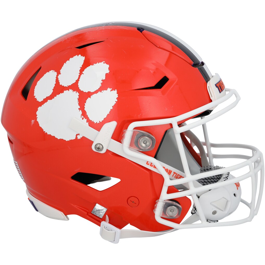 Clemson Tigers Team-Issued Orange Helmet from the Football Program - HH98507090