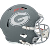 Mykel Williams Georgia Bulldogs Autographed Riddell 2024 Slate Speed Replica Helmet