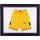 Chris Webber Michigan Wolverines Autographed Framed Maize Jordan Brand Replica Basketball Shorts - Suede Matting