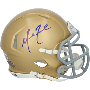 Marcus Freeman Notre Dame Fighting Irish Autographed Riddell Speed Mini Helmet