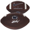 Abdul Carter Penn State Nittany Lions Autographed Nike Authentic Game Football