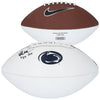 Abdul Carter Penn State Nittany Lions Autographed Nike White Panel Football with ''24 AA'' Inscription