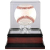 LSU Tigers 2025 NCAA Baseball Men's College World Series Champions Mahogany Baseball Logo Display Case