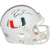 Ray Lewis Miami Hurricanes Autographed Riddell Speed Mini Helmet