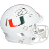 Ray Lewis Miami Hurricanes Autographed Riddell Speed Authentic Helmet
