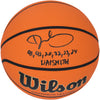 Dawn Staley South Carolina Gamecocks Autographed Wilson NCAA EVO NXT Size 6 Replica Basketball with ''91, 92, 20, 22, 23, 24 Naismith'' Inscription