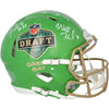 Emeka Egbuka, TreVeyon Henderson & Will Howard Autographed Riddell 2025 NFL Draft Speed Authentic Helmet