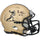 Baker Mayfield Oklahoma Sooners Autographed Gold Heisman Speed Mini Helmet with ''HS 17'' Inscription