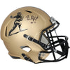 Baker Mayfield Oklahoma Sooners Autographed Gold Heisman Speed Replica Helmet with ''HS 17'' Inscription