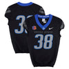 Boise State Broncos Team-Issued #38 Black Nike Jersey from the Football Program - Size 40