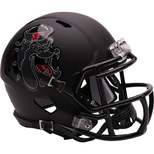 Fresno State Bulldogs Riddell Black Speed Replica Mini Helmet