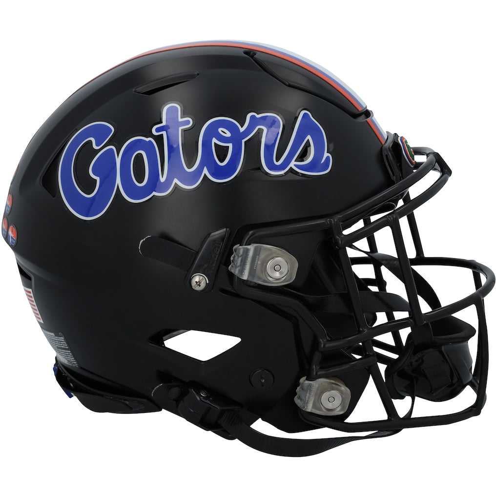 Florida Gators Team-Issued Black Riddell Helmet from the Football Program - Size M - HH98514791