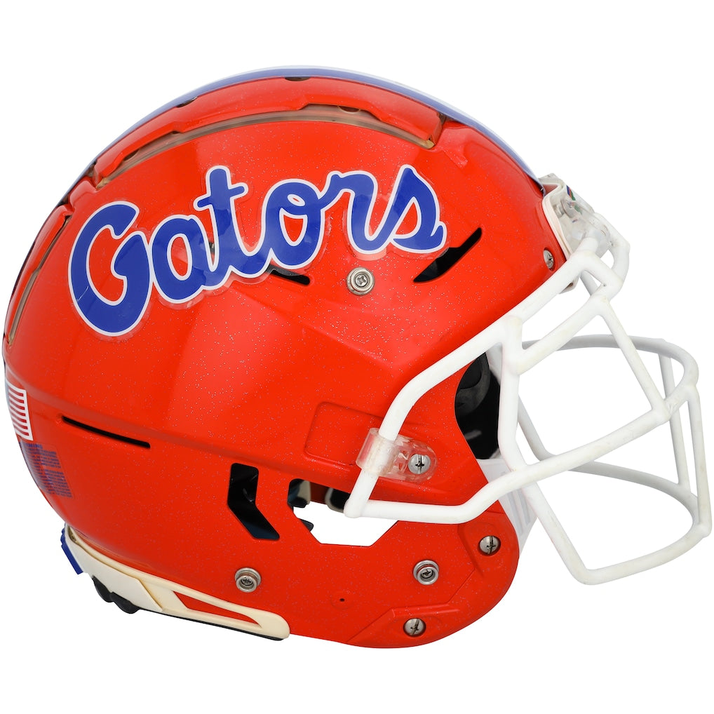 Florida Gators Team-Issued Orange Schutt Helmet from the Football Program - Size L - HH98514865