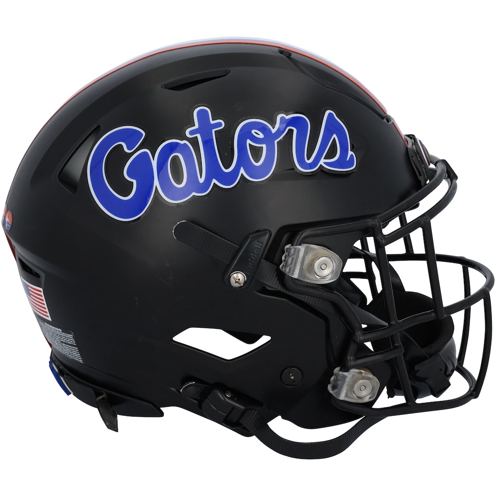 Florida Gators Team-Issued Black Riddell Helmet from the Football Program - Size XL - HH98514844