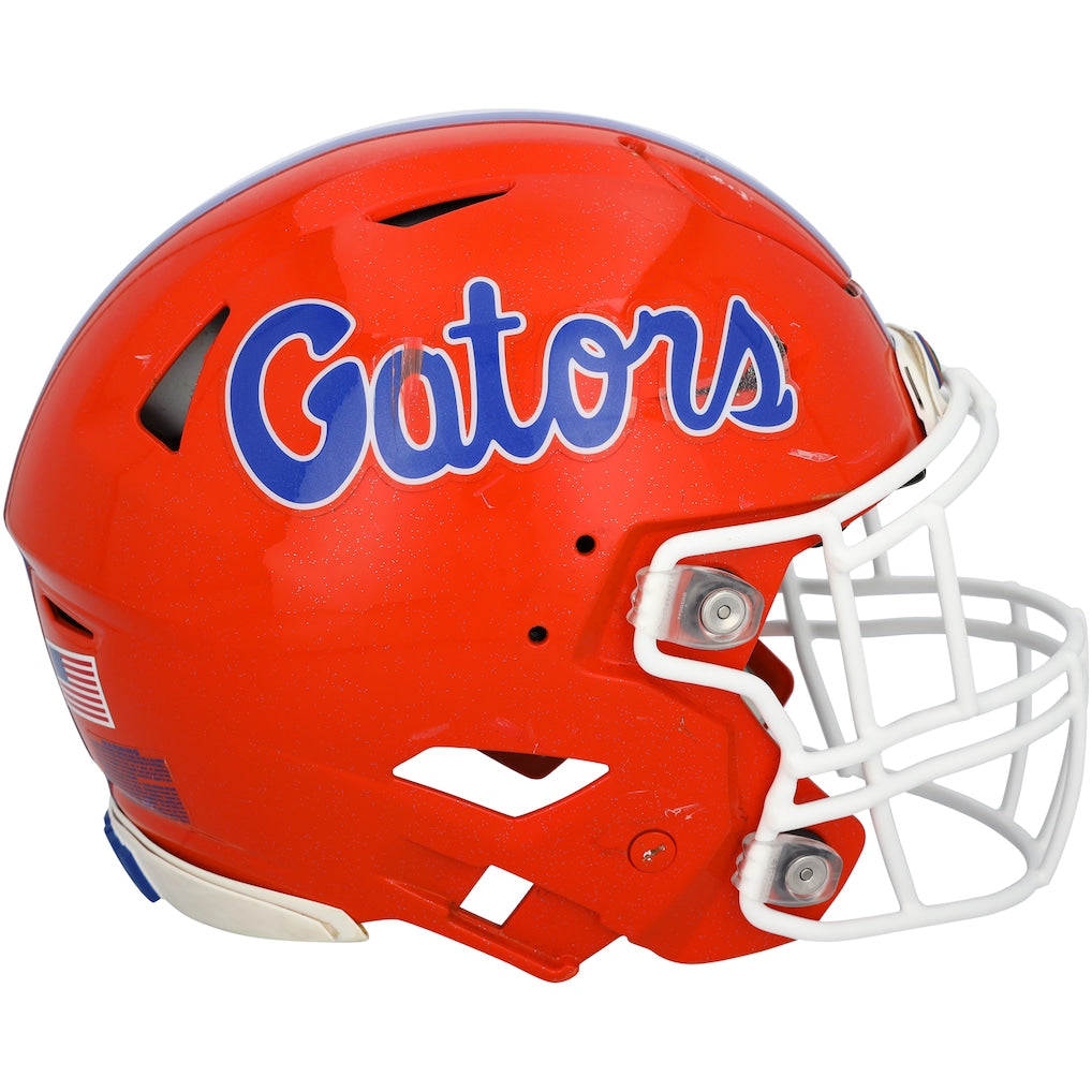 Florida Gators Team-Issued Orange Riddell Helmet from the Football Program - Size XL - HH98514923