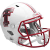 Texas Tech Red Raiders Riddell White GalvanICED Speed Full-Size Replica Football Helmet