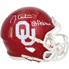Jason White Oklahoma Sooners Autographed Riddell Speed Mini Helmet with ''03 Heisman'' Inscription