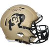Travis Hunter Colorado Buffaloes Autographed Riddell Speed Replica Helmet