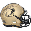 Sam Bradford Oklahoma Sooners Autographed Riddell Heisman Gold Speed Mini Helmet with ''08 Heisman'' Inscription