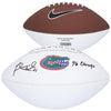 Fred Taylor Florida Gators Autographed Nike White Panel Football with ''96 Champs'' Inscription