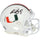 Carson Beck Miami Hurricanes Autographed Riddell Speed Mini Helmet