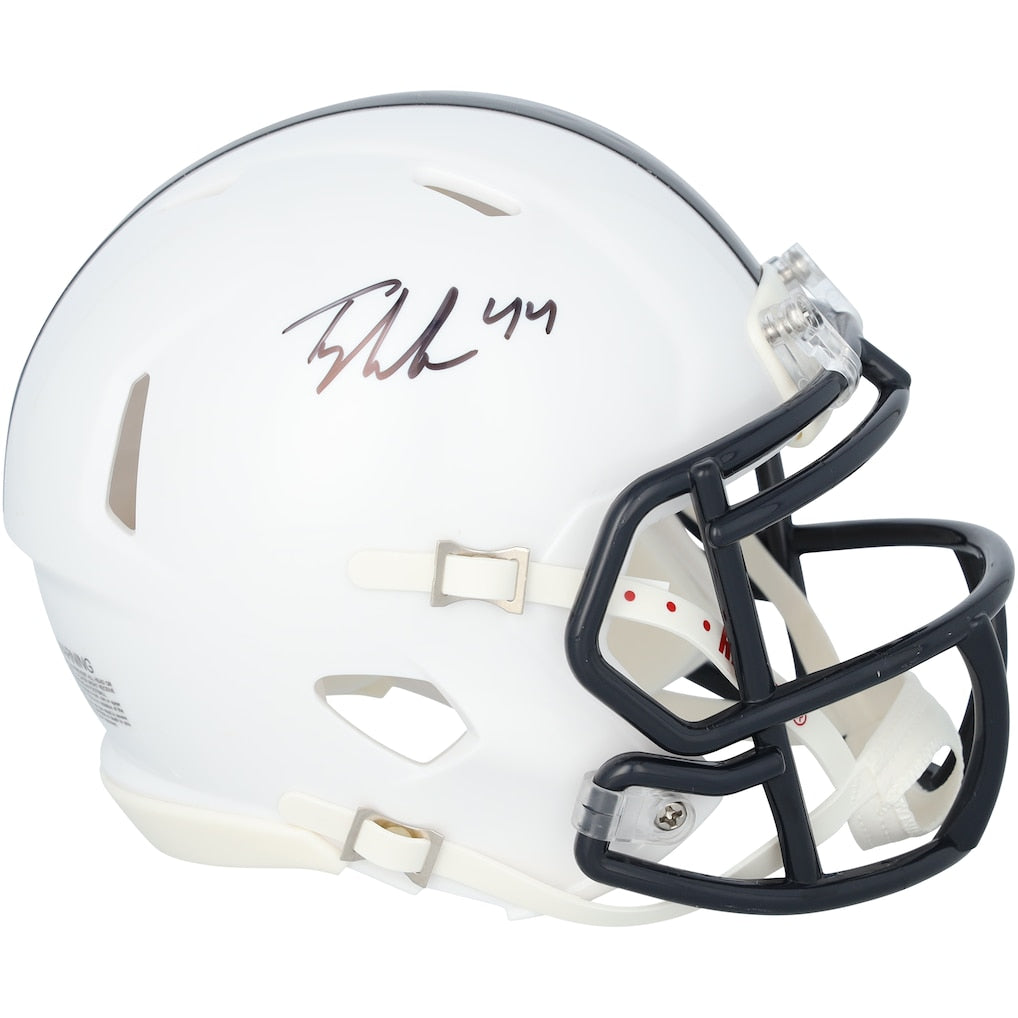 Tyler Warren Penn State Nittany Lions Autographed Riddell Speed Mini Helmet