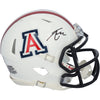 Tetairoa McMillan Arizona Wildcats Autographed Riddell White Speed Mini Helmet