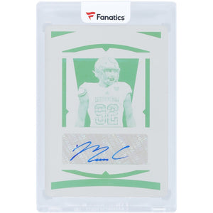 Maxx Crosby Eastern Michigan Eagles Autographed 2020 Panini National Treasures Collegiate Printing Plate #83 #1/1 Card