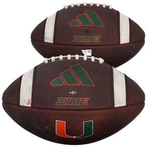 Miami Hurricanes Game-Used Football vs. Stanford Cardinal on October 25, 2025