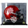 Indiana Hoosiers College Football Playoff 2025 National Champions Golden Classic Mini Helmet Display Case