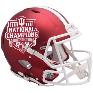 Indiana Hoosiers College Football Playoff 2025 National Champions Riddell Speed Authentic Helmet