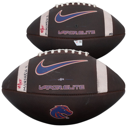 Boise State Broncos Game-Used Football vs. Utah State Aggies on November 28, 2025