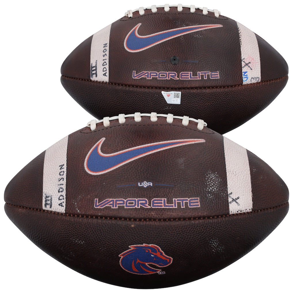 Boise State Broncos Game-Used Football vs. Nevada Wolfpack on October 24, 2025