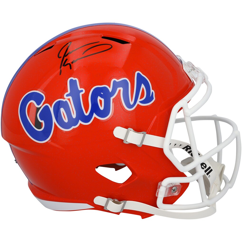 Jevon Kearse Florida Gators Autographed Riddell Speed Replica Helmet