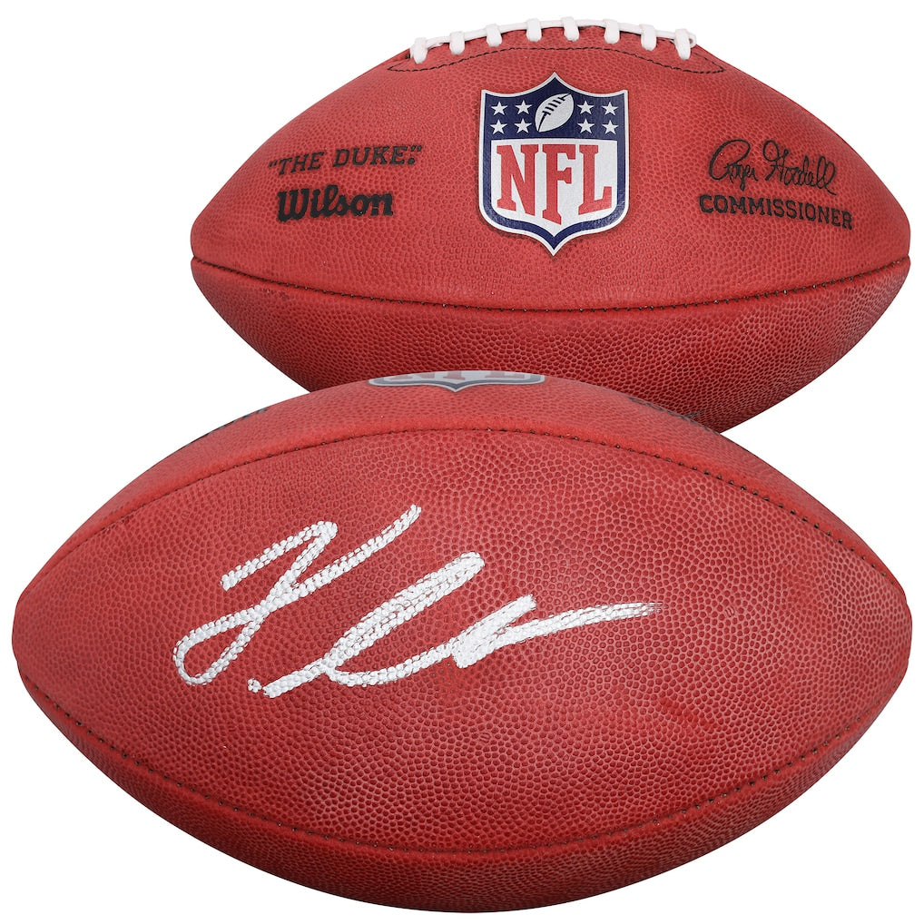 Jeremiyah Love Arizona Cardinals Autographed Wilson Duke Full Color Football