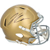Jeremiyah Love Notre Dame Fighting Irish Autographed Riddell Speed Replica Helmet