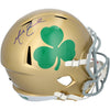 Marcus Freeman Notre Dame Fighting Irish Autographed Riddell Shamrock Speed Replica Helmet