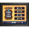 UConn Huskies Framed 13'' x 16'' 2026 NCAA Men's Basketball Tournament March Madness Final Four Collage