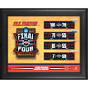 Illinois Fighting Illini Framed 13'' x 16'' 2026 NCAA Men's Basketball Tournament March Madness Final Four Collage