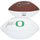 Justin Herbert Oregon Ducks Autographed Nike White Panel Football