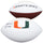 Malachi Toney Miami Hurricanes Autographed White Panel Football