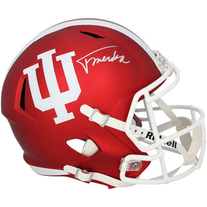 Fernando Mendoza Indiana Hoosiers Autographed Riddell Speed Replica Helmet