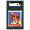 Bob Hendren USC Trojans 1948 Leaf Gum Co. #65 SGC Authenticated 4.5 Rookie Card