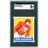 John Goldsberry Indiana Hoosiers 1948 Leaf Gum Co. #94 SGC Authenticated 5 Card