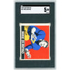 Mike Dimitro UCLA Bruins 1948 Leaf Gum Co. #51 SGC Authenticated 5 Rookie Card