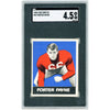 Porter Payne Georgia Bulldogs 1948 Leaf Gum Co. #95 SGC Authenticated 4.5 Card