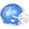 Daniel Jones Duke Blue Devils Autographed Riddell Royal Gothic Speed Mini Helmet