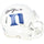 Daniel Jones Duke Blue Devils Autographed Riddell White Speed Mini Helmet
