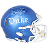 Daniel Jones Duke Blue Devils Autographed Riddell Royal Gothic Speed Authentic Helmet