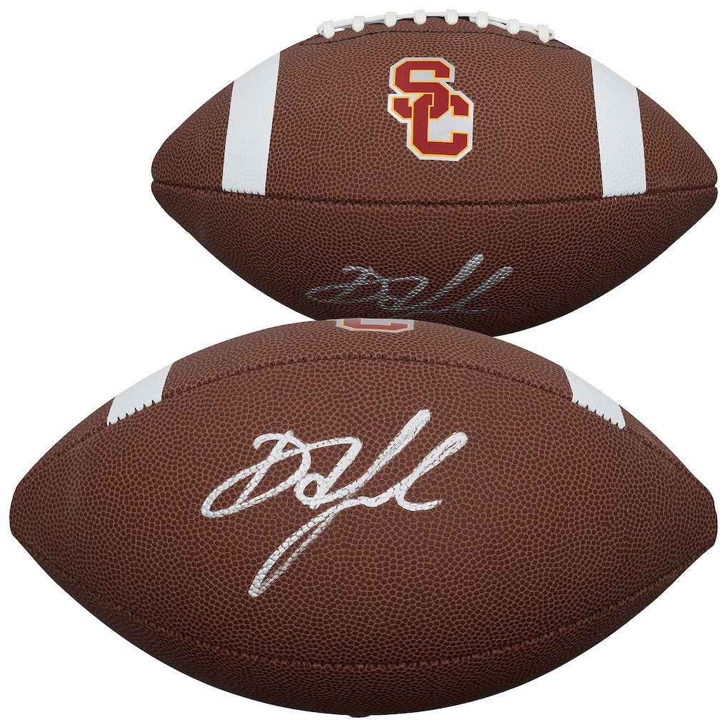 Drake London USC Trojans Autographed Nike Replica Football